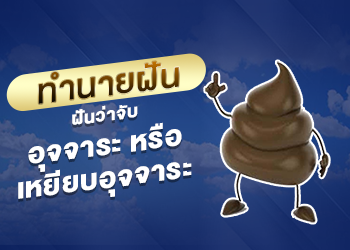 ฝันว่าจับหรือเหยียบอุจจาระ เลขเด็ด