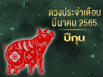 เดือนมีนาคม คนที่เกิดปีกุน 2565
