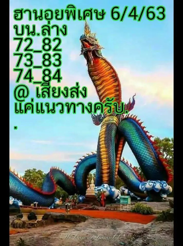 แนวทางหวยฮานอย วันที่ 6 เมษายน 2565