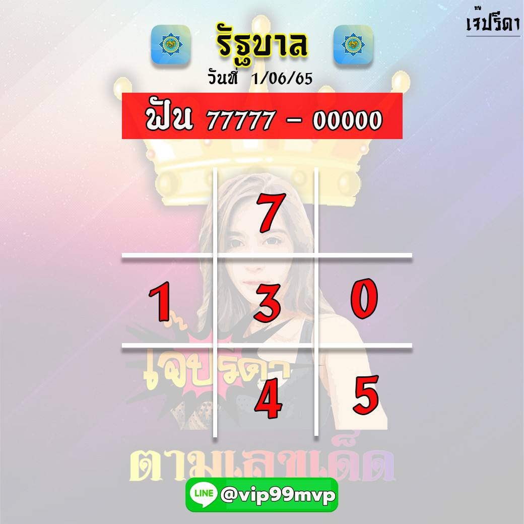 แนวทางหวยรัฐบาลไทย เจ๊ปรีดา งวดวันที่ 1 มิถุนายน 2565