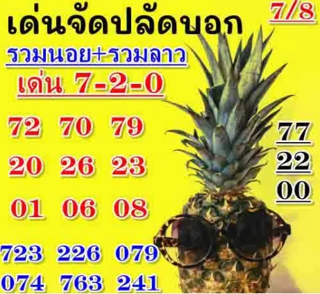 แนวทางหวยฮานอย งวดวันที่ 7 สิงหาคม 2565