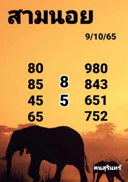 แนวทางหวยฮานอย งวดวันที่ 9 ตุลาคม 2565