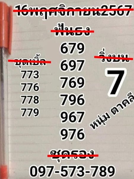 หวยหนุ่มตาคลี