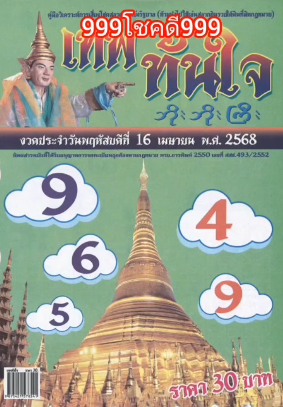 หวยเทพทันใจ