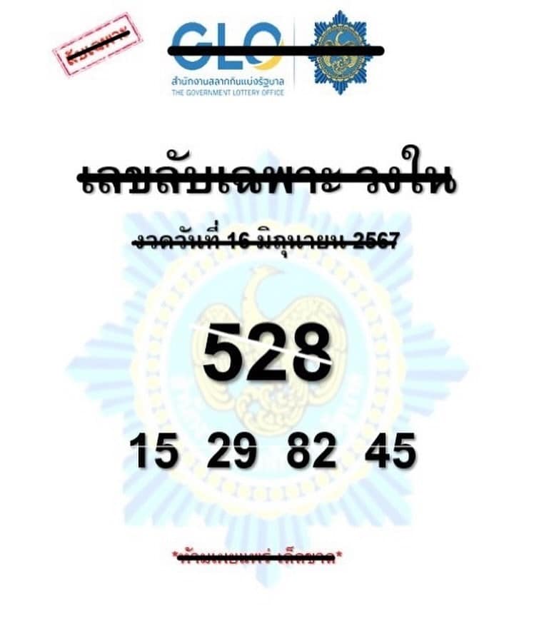 เลขลับวงใน