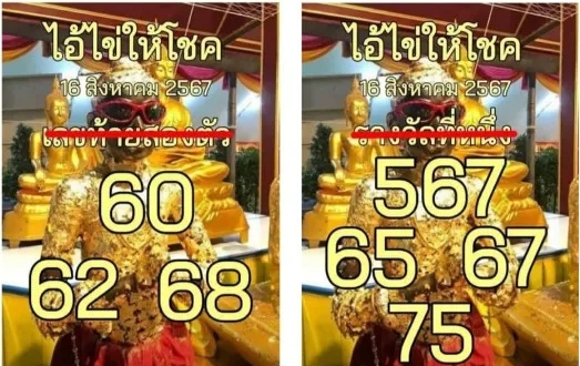 หวยไอ้ไข่ให้โชค