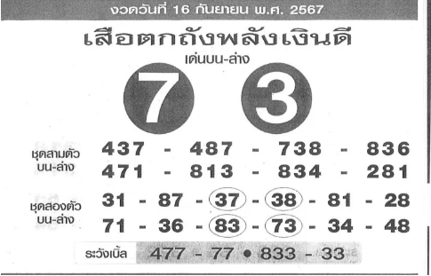 เสือตกถังพลังเงินดี