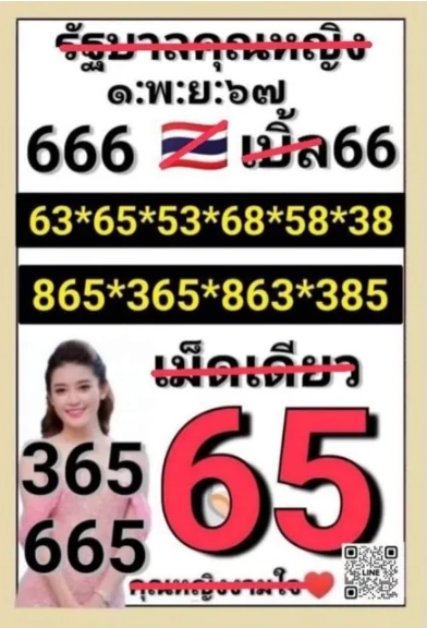 แนวทางหวยคุณหญิงใจงาม งวดประจำวันที่ 1 พฤศจิกายน 2567