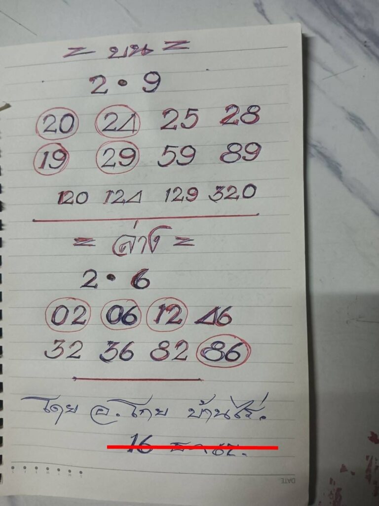 หวยรัฐบาลไทย