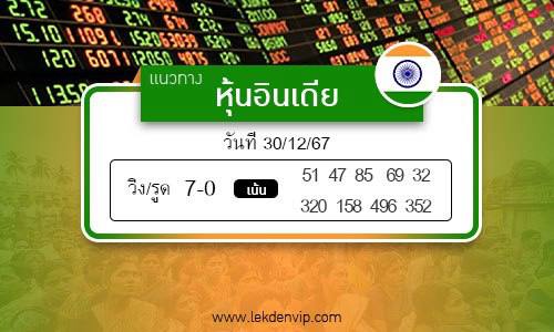 เลขเด็ดหวยหุ้นอินเดีย