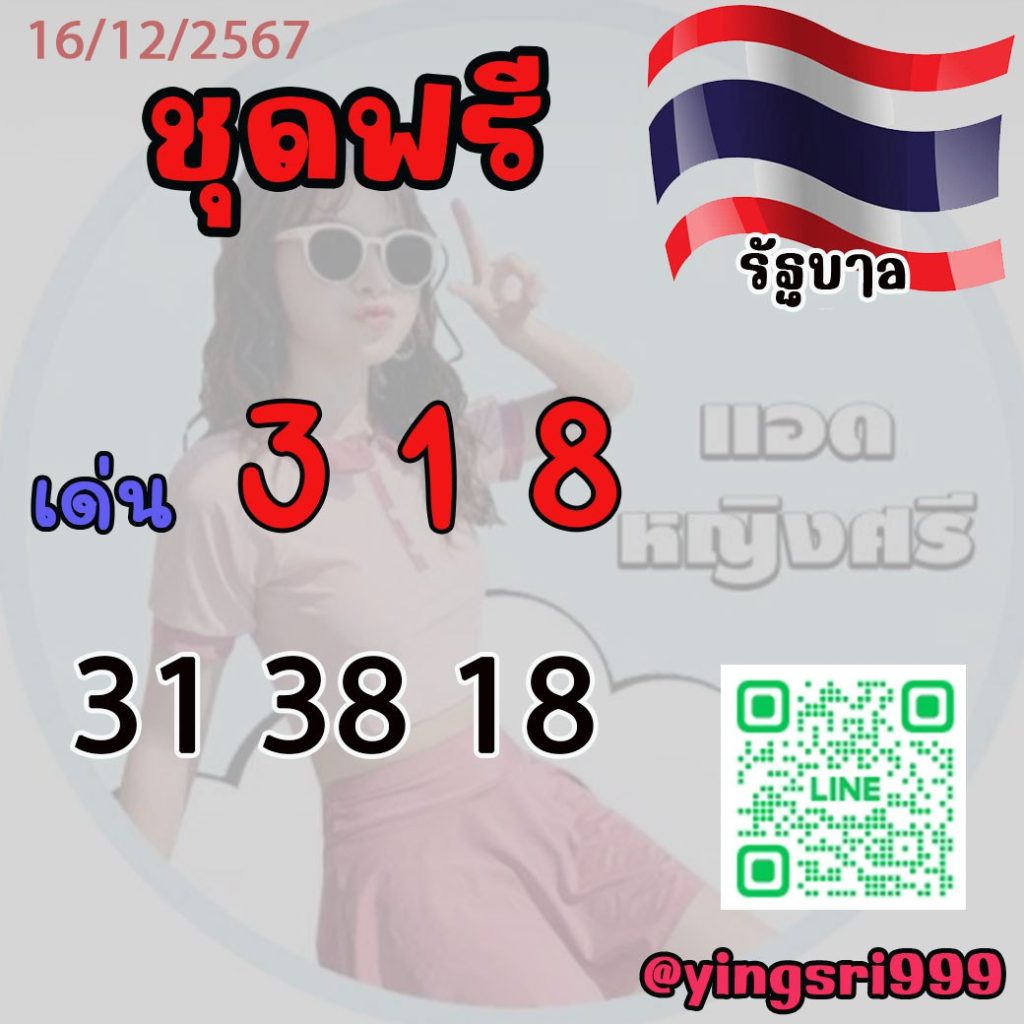 หวยรัฐบาลไทย คุณหญิงศรี
