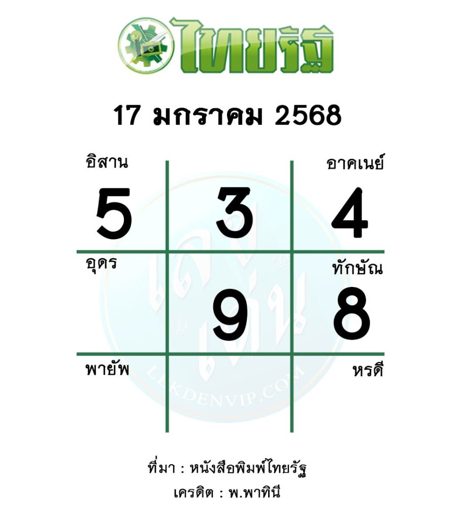 หวยไทยรัฐ