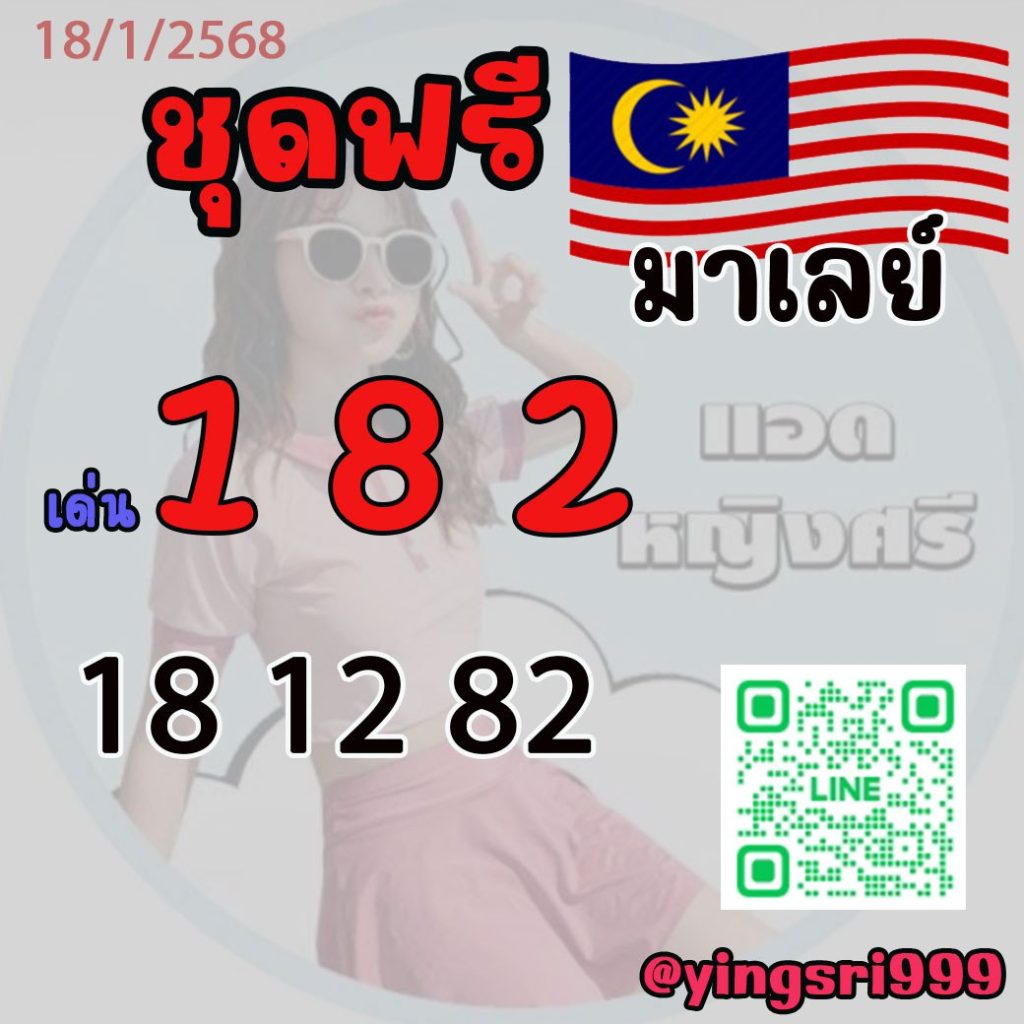 แนวทางหวยมาเลย์ คุณหญิงศรี