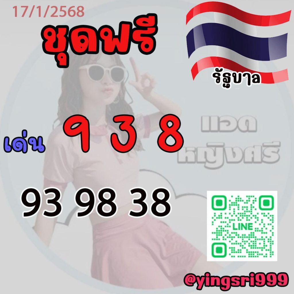 แนวทางหวยรัฐบาลไทย คุณหญิงศรี