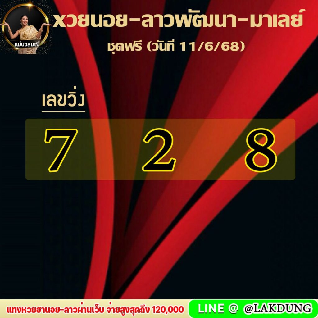 แนวทางหวยลาว หวยฮานอย หวยมาเลย์ แม่นวลมณี