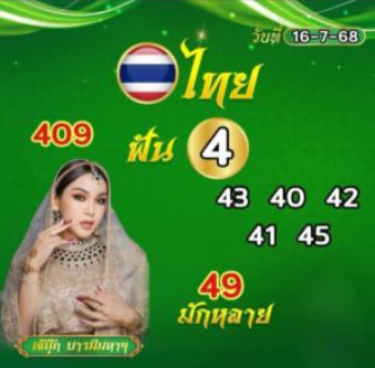หวยเจ๊นุ๊กบารมีมหาเฮง