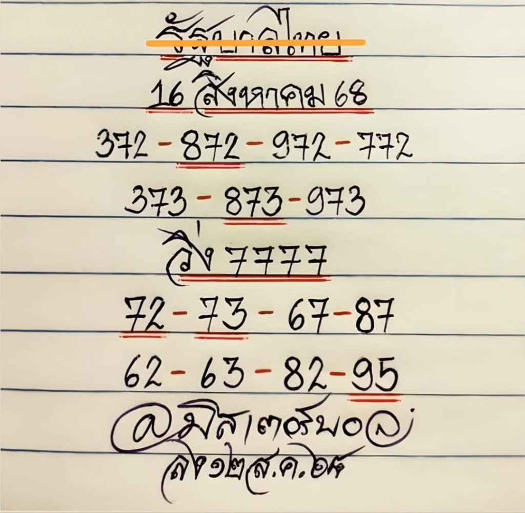 หวยมิสเตอร์บอล