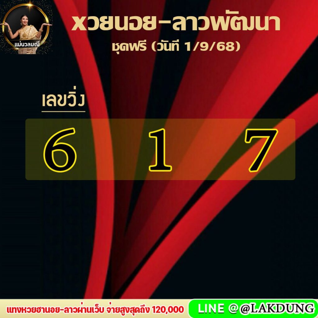 แนวทางหวยลาว หวยฮานอย หวยมาเลย์ แม่นวลมณี