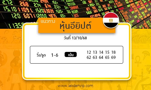 เลขเด็ดหวยหุ้นอียิปต์