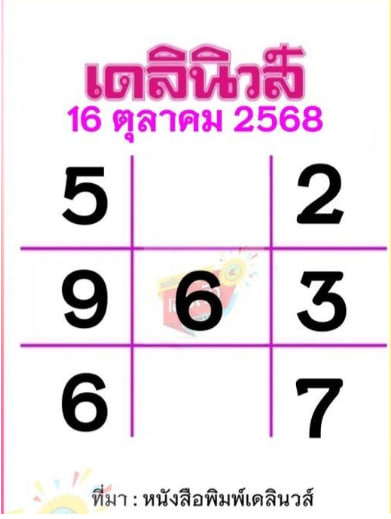 หวยเดลินิวส์