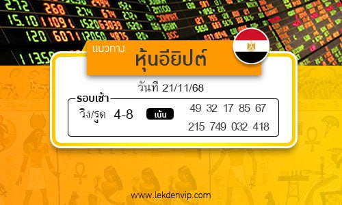 เลขเด็ดหวยหุ้นอียิปต์