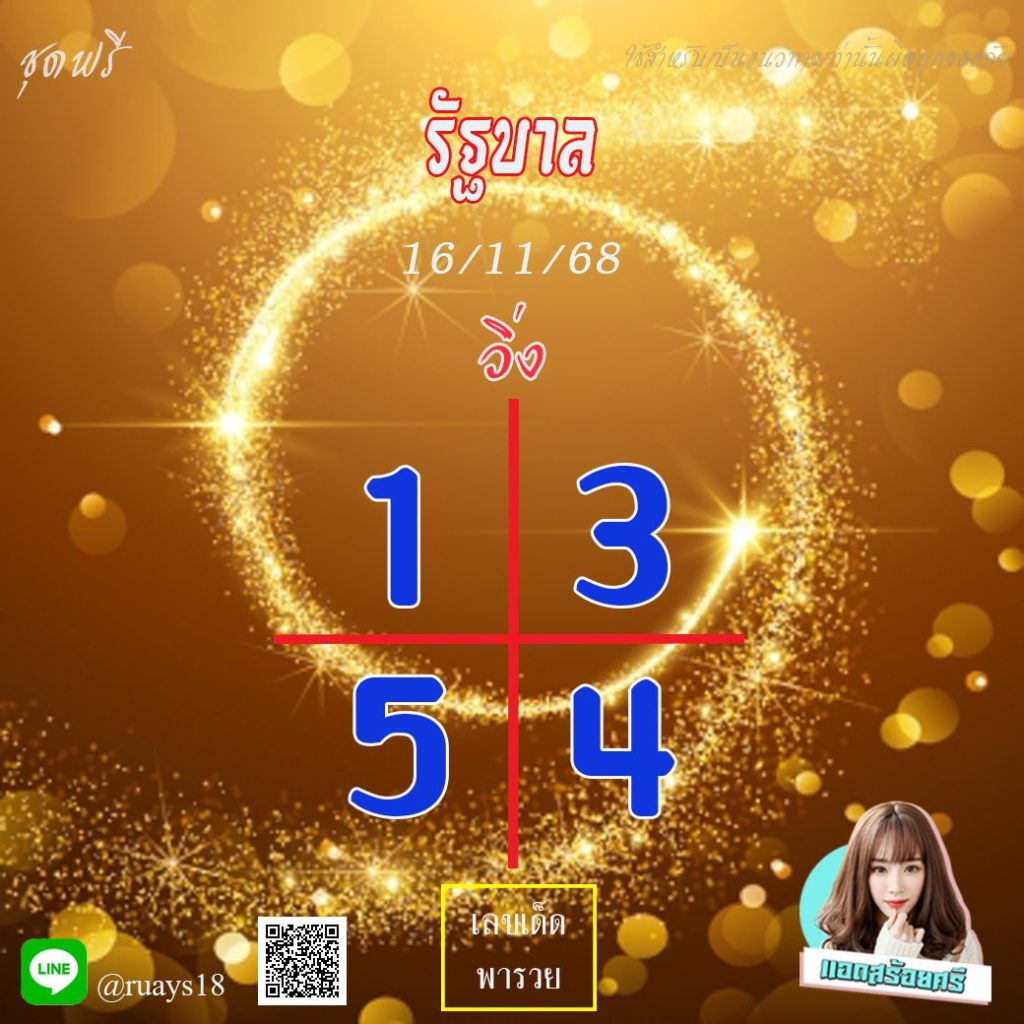 แนวทางหวยรัฐบาลไทย แอดสร้อยศรี