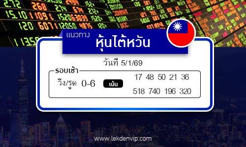 เลขเด็ดหวยหุ้นไต้หวัน